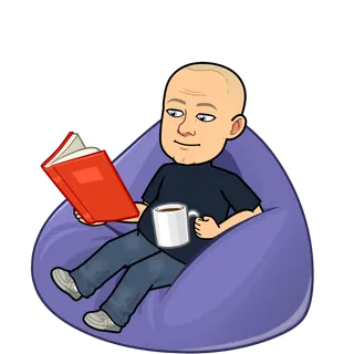 Бітмоджі пана Артема з книжкою